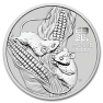 5 troy ounce zilveren Lunar munt 2020 Year of the Mouse voorkant