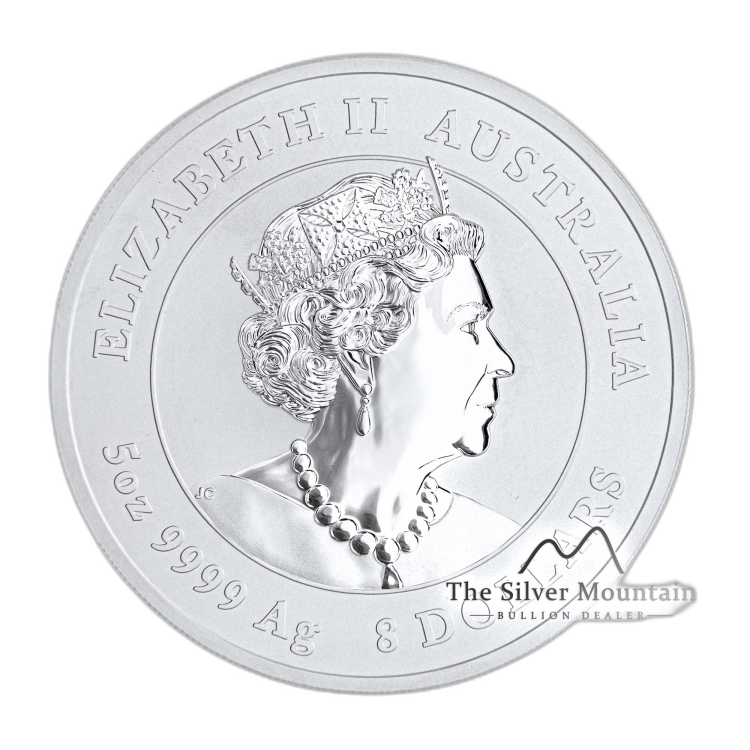 Zilveren Lunar munt jaar van de muis - 5 troy ounce 2020 - Lunar III serie perspectief 2