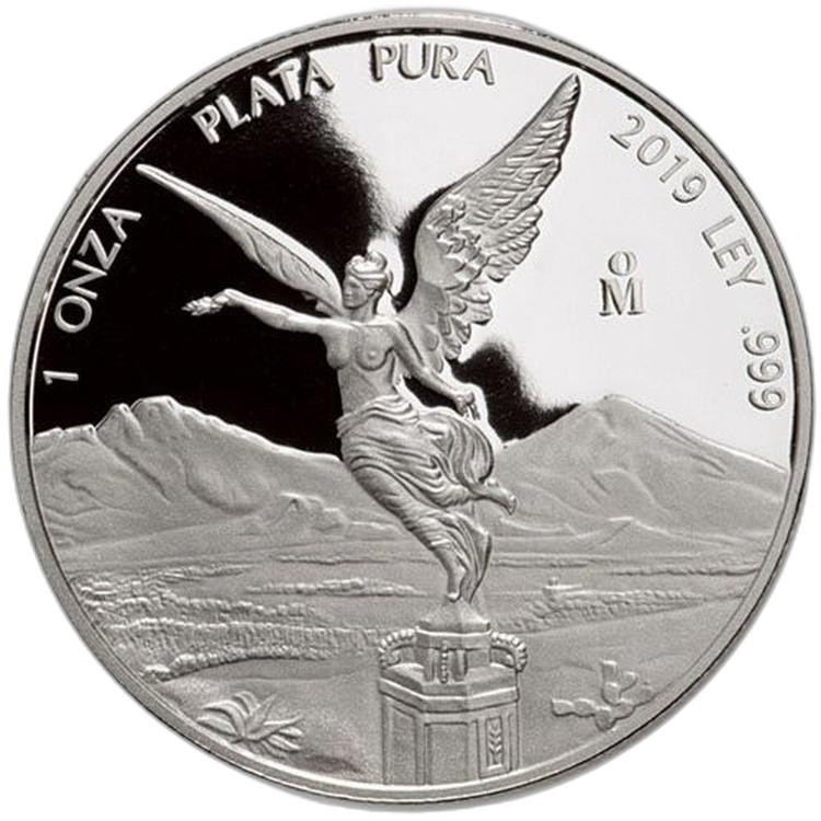 1.90 Troy ounce zilveren munten set Mexican Libertad achterkant