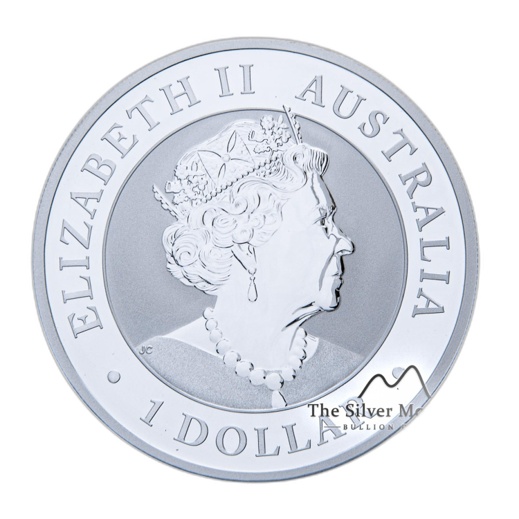 1 troy ounce silver coin Australian Brumby 2020 angle 1