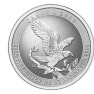 1/2 Troy ounce zilveren Bald Eagle munt 2015 voorkant