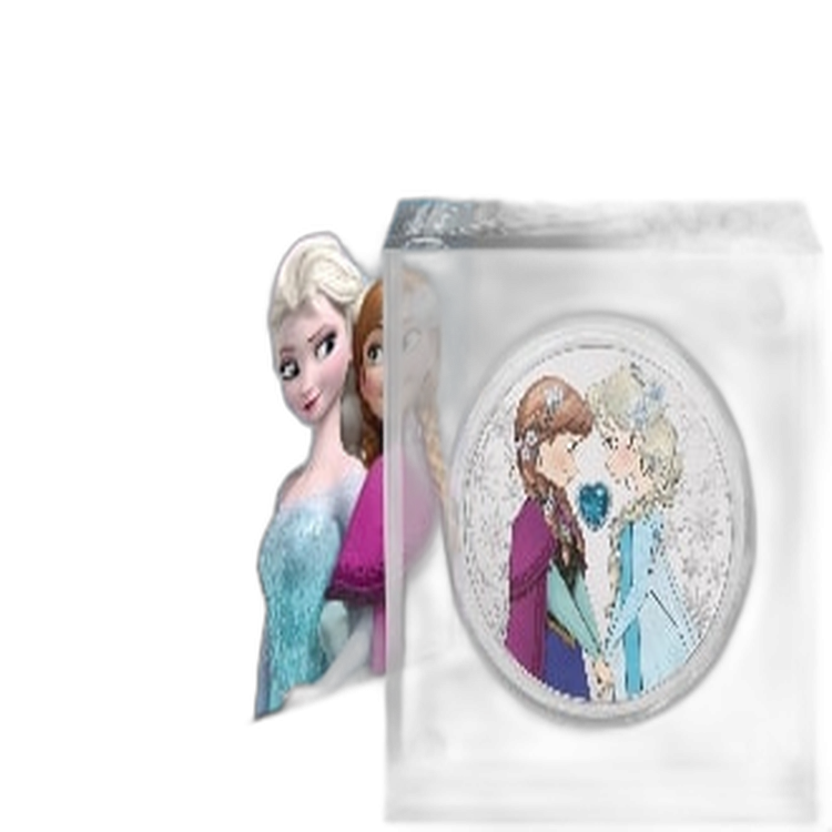 1 troy ounce zilveren munt Disney Frozen - zusjes voor altijd 2020 Proof perspectief 2