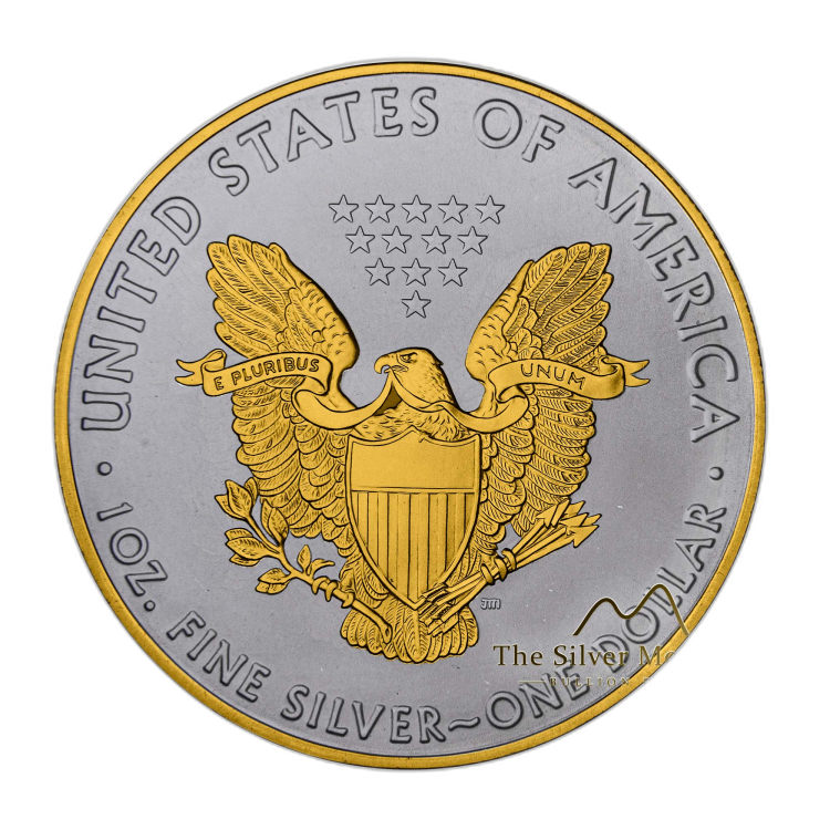 1 troy ounce zilveren munt American Eagle Chameleon 2020 perspectief 5