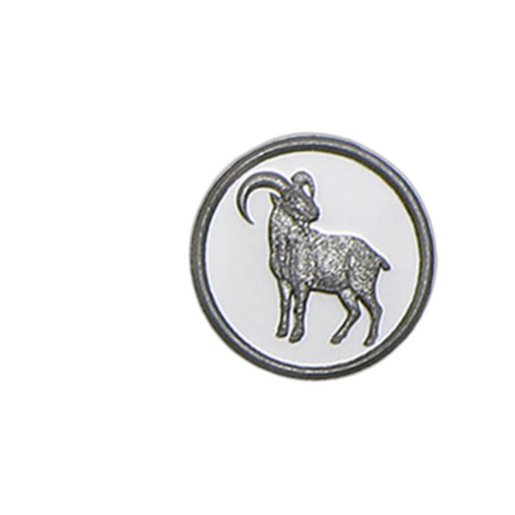1 troy ounce zilveren munt Kookaburra (Goat Privy) 2015 achterkant