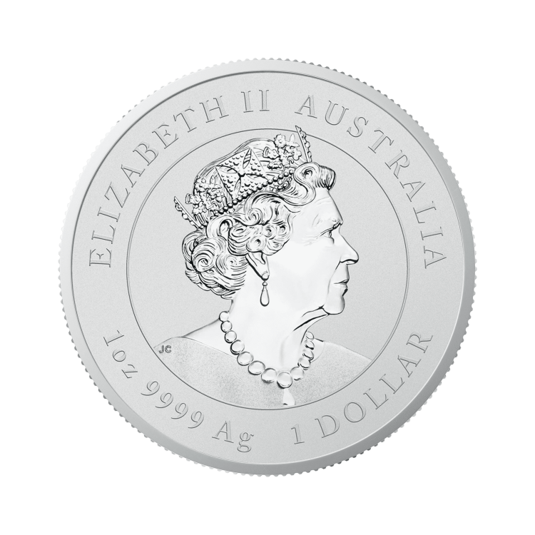 1 troy ounce silver coin Lunar 2021 back