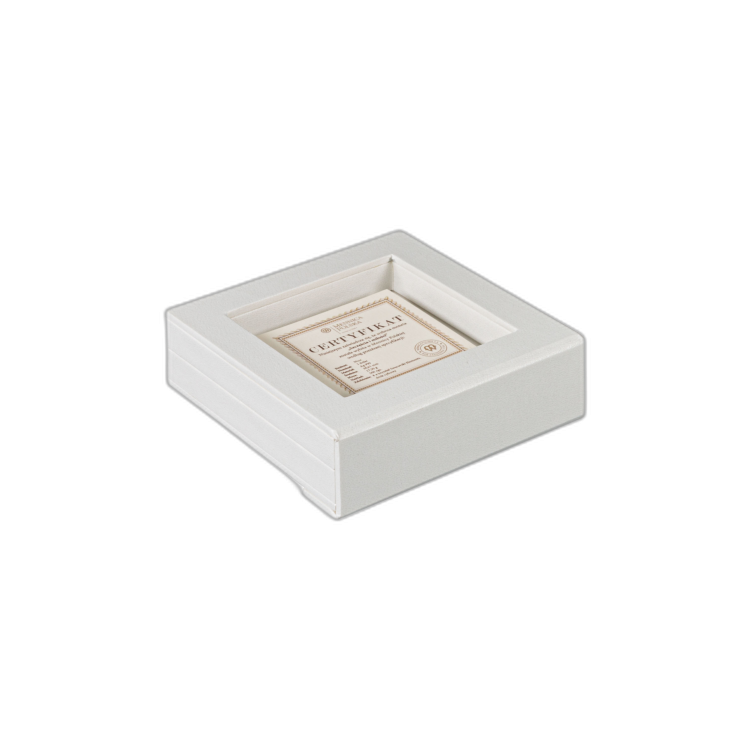 Silver coin Swarovski love and happiness 2021 Proof angle 4