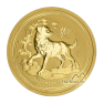 1/2 Troy ounce gouden Lunar munt 2018 voorkant