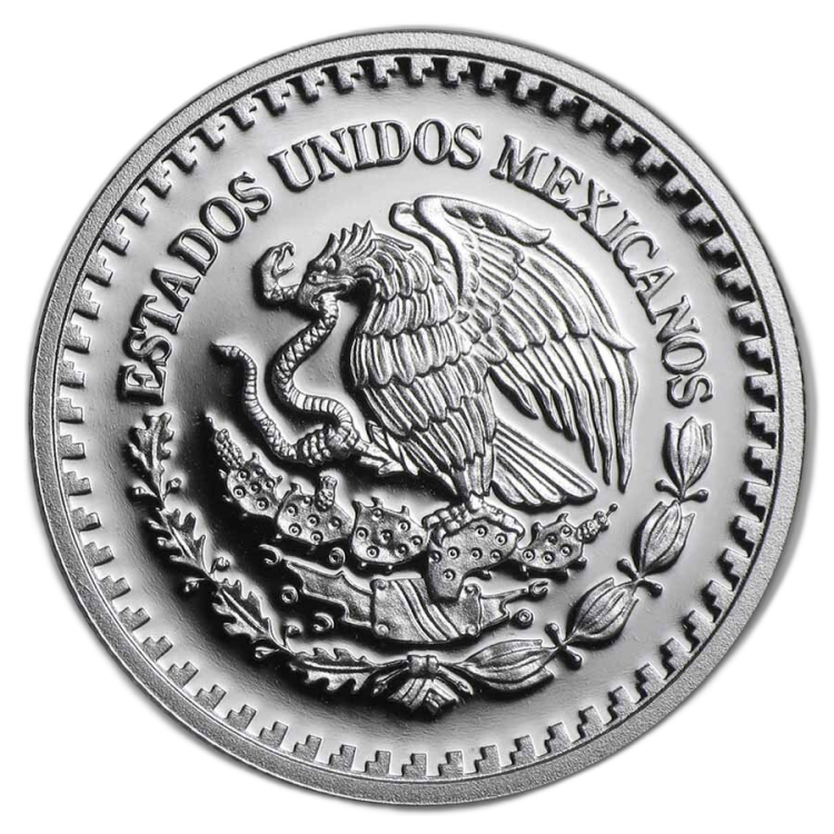 1.90 Troy ounce silver coin set Mexican Libertad 2021 angle 1