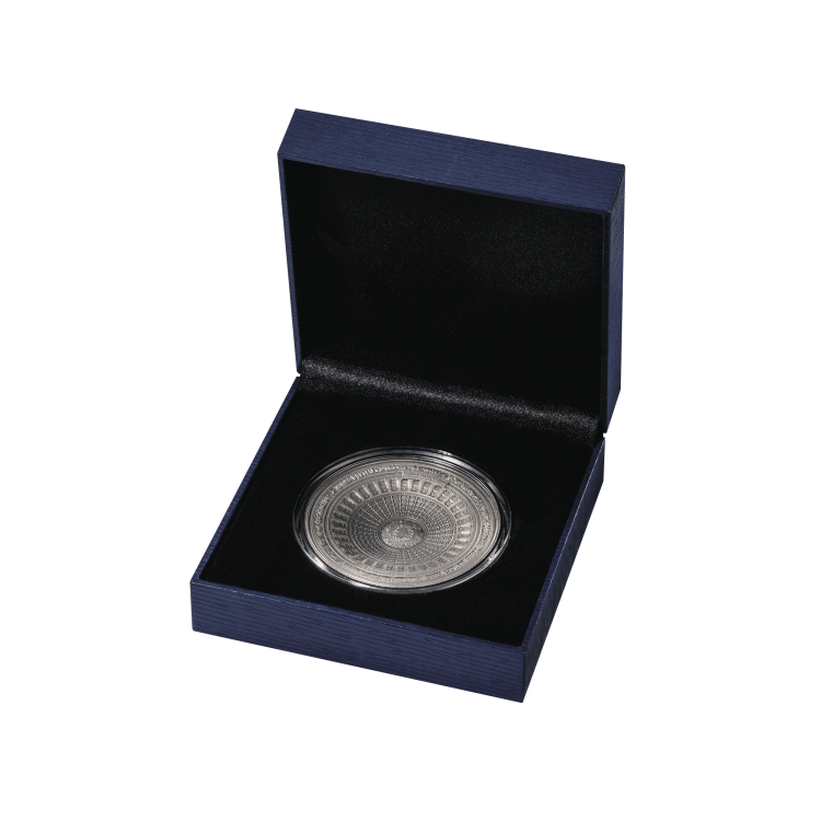 100 Gram zilver Het Capitool van de Verenigde Staten munt 2017 perspectief 3