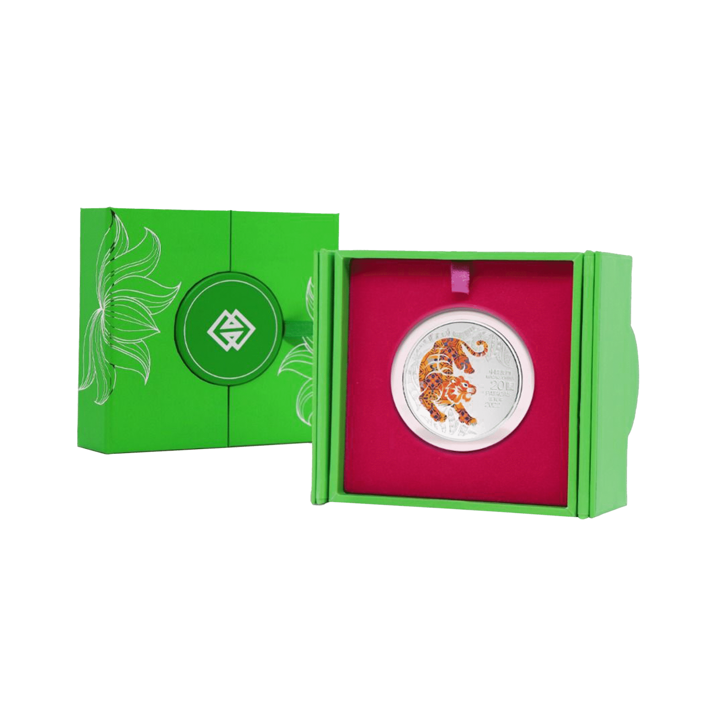 Silver coin Macao lunar year of the tiger 2022 | The SIlver Mountain