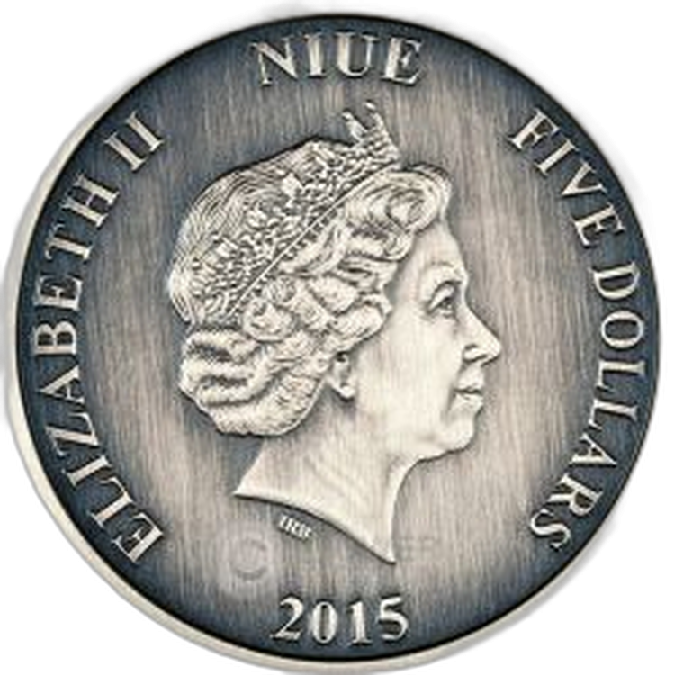 2 troy ounce zilveren munt Vasco Da Gama Journeys of Discovery 2016 back