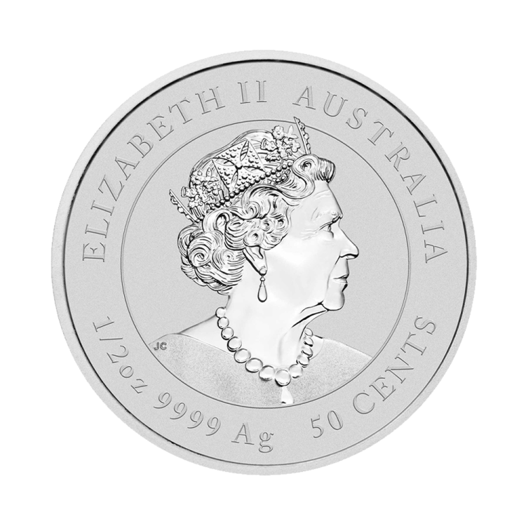 1/2 troy ounce silver coin Lunar 2023 back