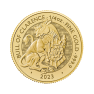 1/4 troy ounce gold coin Tudor Beasts Bull of Clarence 2023 front