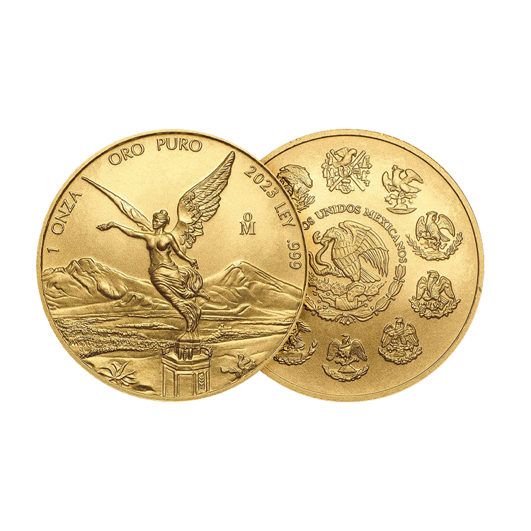 1 troy ounce gouden munt Mexican Libertad 2023 perspectief 1