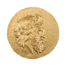 0.5 gram gouden munt Pan, Panticapaeum 2023 voorkant