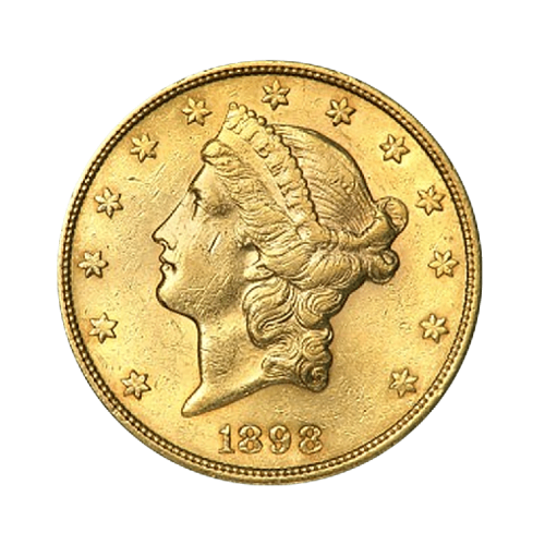 Gold 5 Dollar Half American Eagle Liberty Head front