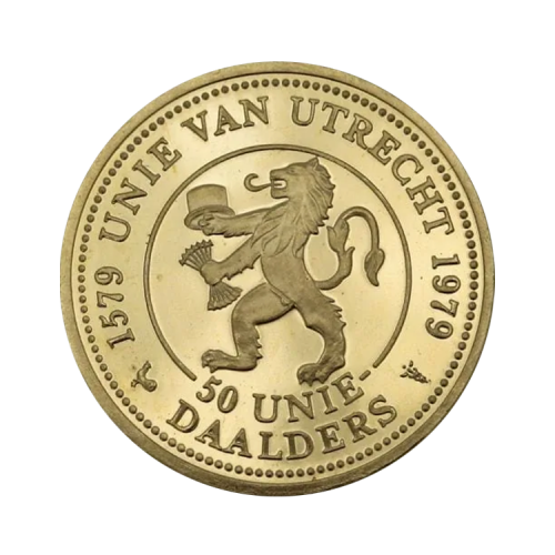 Gouden munt Unie van Utrecht 1979 front