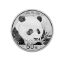 150 Gram zilveren munt Panda 2018 voorkant