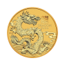 1/10 troy ounce gouden munt Lunar 2024 voorkant