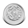 1 Troy ounce zilveren munt Lunar 2012 voorkant