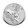 1 Troy ounce silver coin Lunar 2020 front