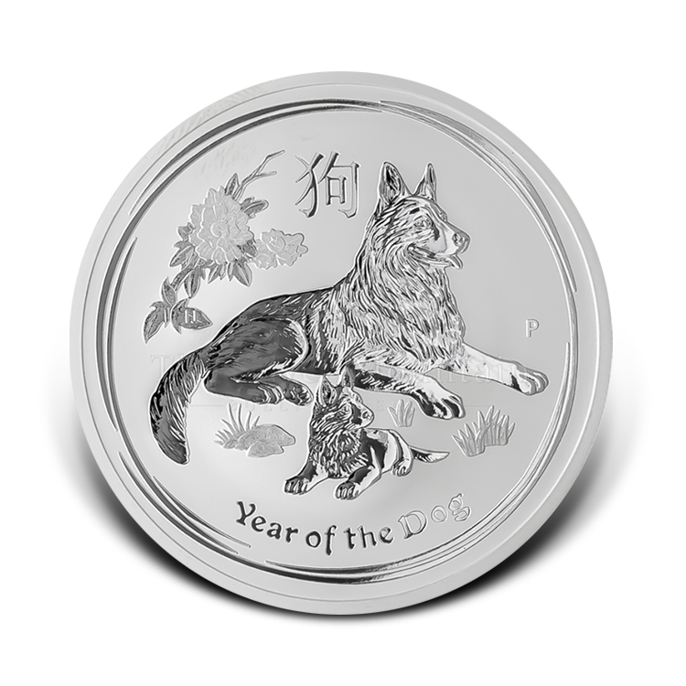 Australian LUNAR 銀貨　year of the dog 2018 1 kilo silver Lunar coin 2018 - year of the rooster