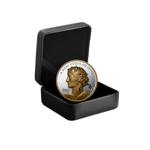 1 troy ounce zilveren Canada Vrede munt 2024 Proof voorkant