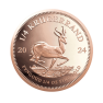 1/4 troy ounce gold Krugerrand coin 2024 proof front