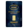 Gold bar 1 gram Istanbul Gold Refinery front