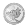 1 kilogram zilveren Kookaburra munt 2018 voorkant