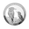 1 Kilo zilveren Kookaburra 2017 munt voorkant