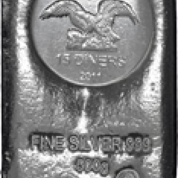 500 Grams silver coin bar Andorra front
