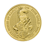 1 troy ounce gouden Queen's Beasts White Horse of Hanover 2020 voorkant