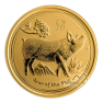 1/4 Troy ounce gouden munt Lunar 2019 voorkant