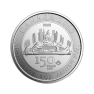 1 troy ounce zilveren Maple Leaf 2017 Voyageur voorkant