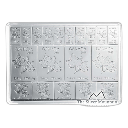 2 Troy ounce silver Mapleflex front