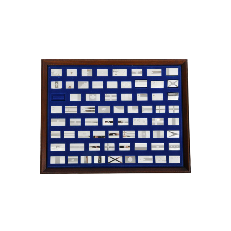 Franklin Mint | The Flags of the United Nations .925 sterling angle 3