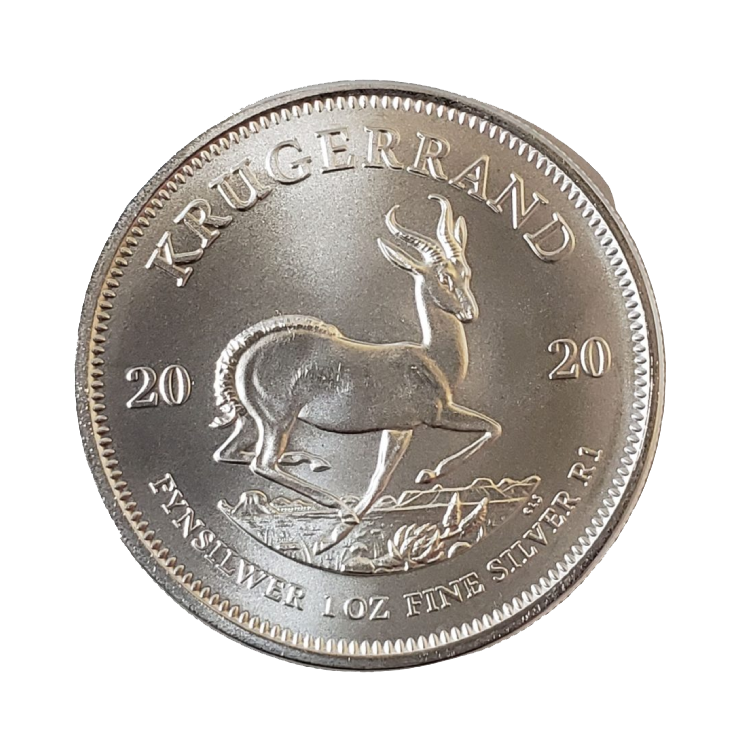 Silver Krugerrand obverse