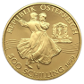 Gouden munt 500 Schilling Oostenrijk voorkant