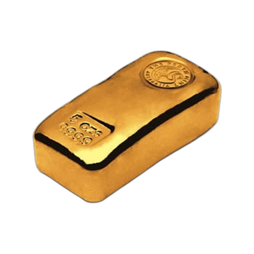 Gold bar 5 troy ounce Perth Mint front