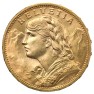 20 Swiss Francs Vreneli | Gold | 1897-1949 voorkant