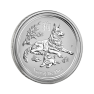5 troy ounce zilveren Lunar munt 2018 - het jaar van de hond front