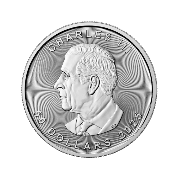 Voorkant platina Maple Leaf 2025