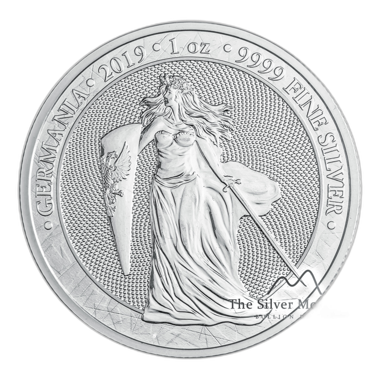 1 Troy ounce silver Germania 2019 front