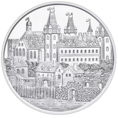 1 Troy ounce zilveren munt Oostenrijk Neustadt 2019 voorkant