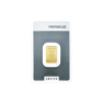 5 Grams gold bar Heraeus front
