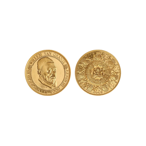 Gold medal Willem van Oranje 1964 front
