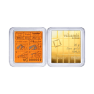 20 grams gold CombiBar Valcambi front