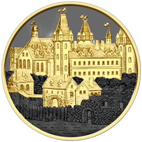 1 Troy ounce zilveren munt Golden Ring - Wiener Neustadt 2019 voorkant