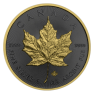 1 Troy ounce zilveren munt Golden Ring - Maple Leaf 2019 voorkant